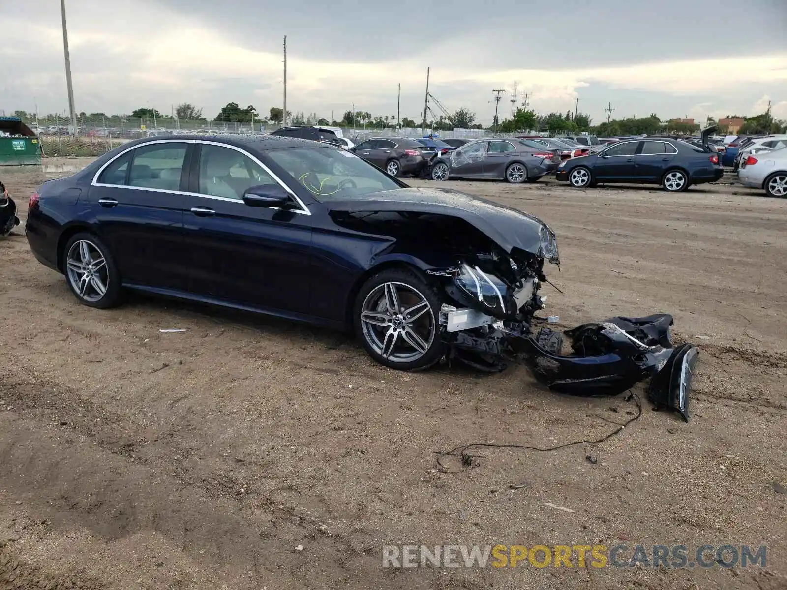 1 Photograph of a damaged car WDDZF8DBXLA752115 MERCEDES-BENZ E-CLASS 2020