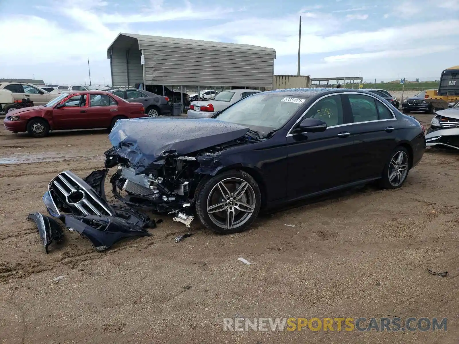 2 Photograph of a damaged car WDDZF8DBXLA752115 MERCEDES-BENZ E-CLASS 2020