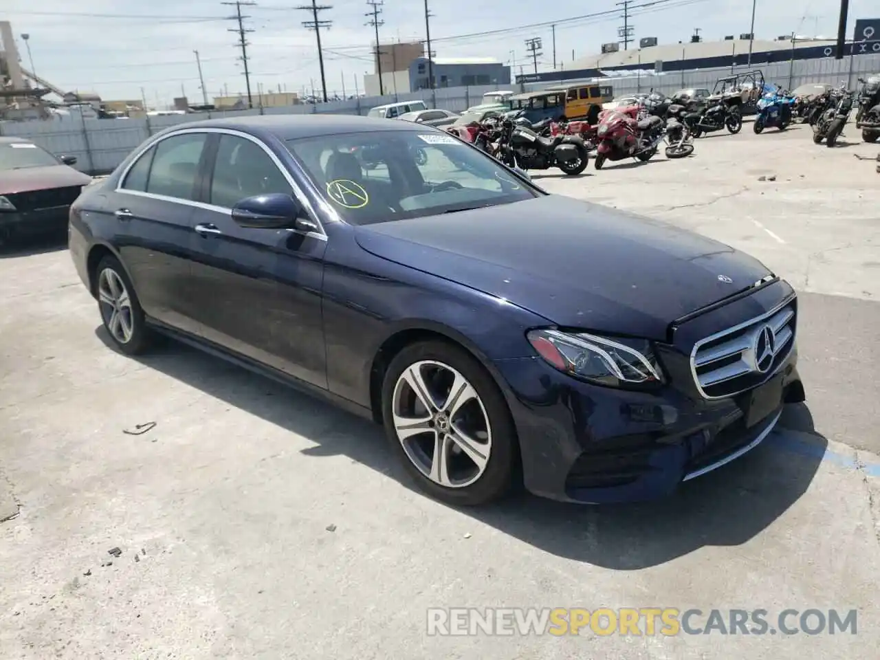 1 Photograph of a damaged car WDDZF8DBXLA753250 MERCEDES-BENZ E-CLASS 2020