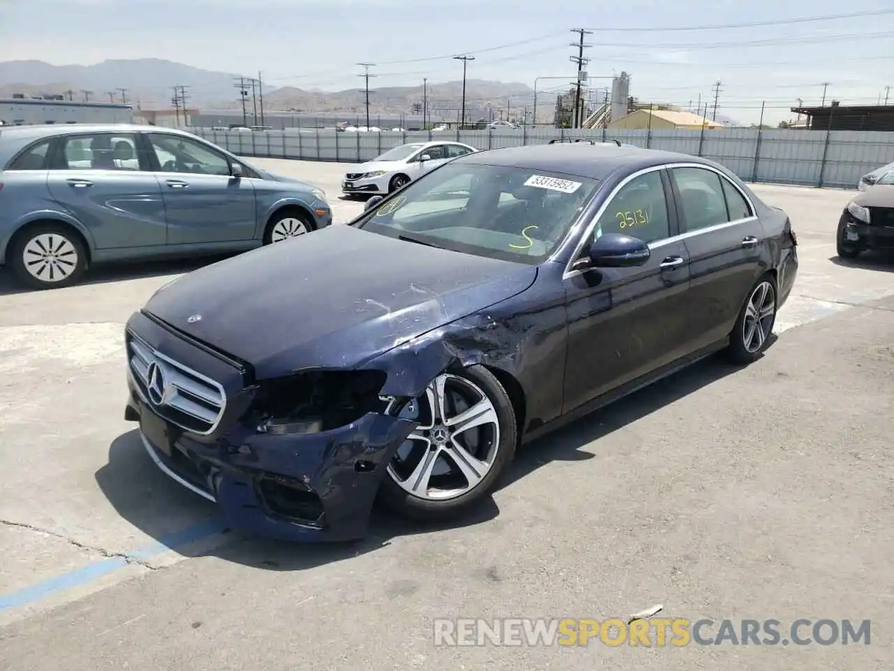 2 Photograph of a damaged car WDDZF8DBXLA753250 MERCEDES-BENZ E-CLASS 2020