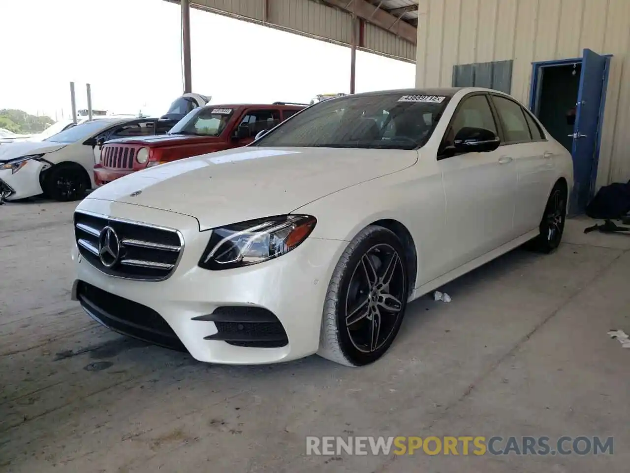 2 Photograph of a damaged car WDDZF8DBXLA755404 MERCEDES-BENZ E-CLASS 2020