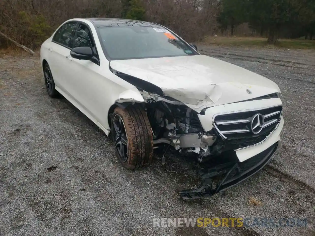 1 Photograph of a damaged car WDDZF8EB0LA708431 MERCEDES-BENZ E-CLASS 2020