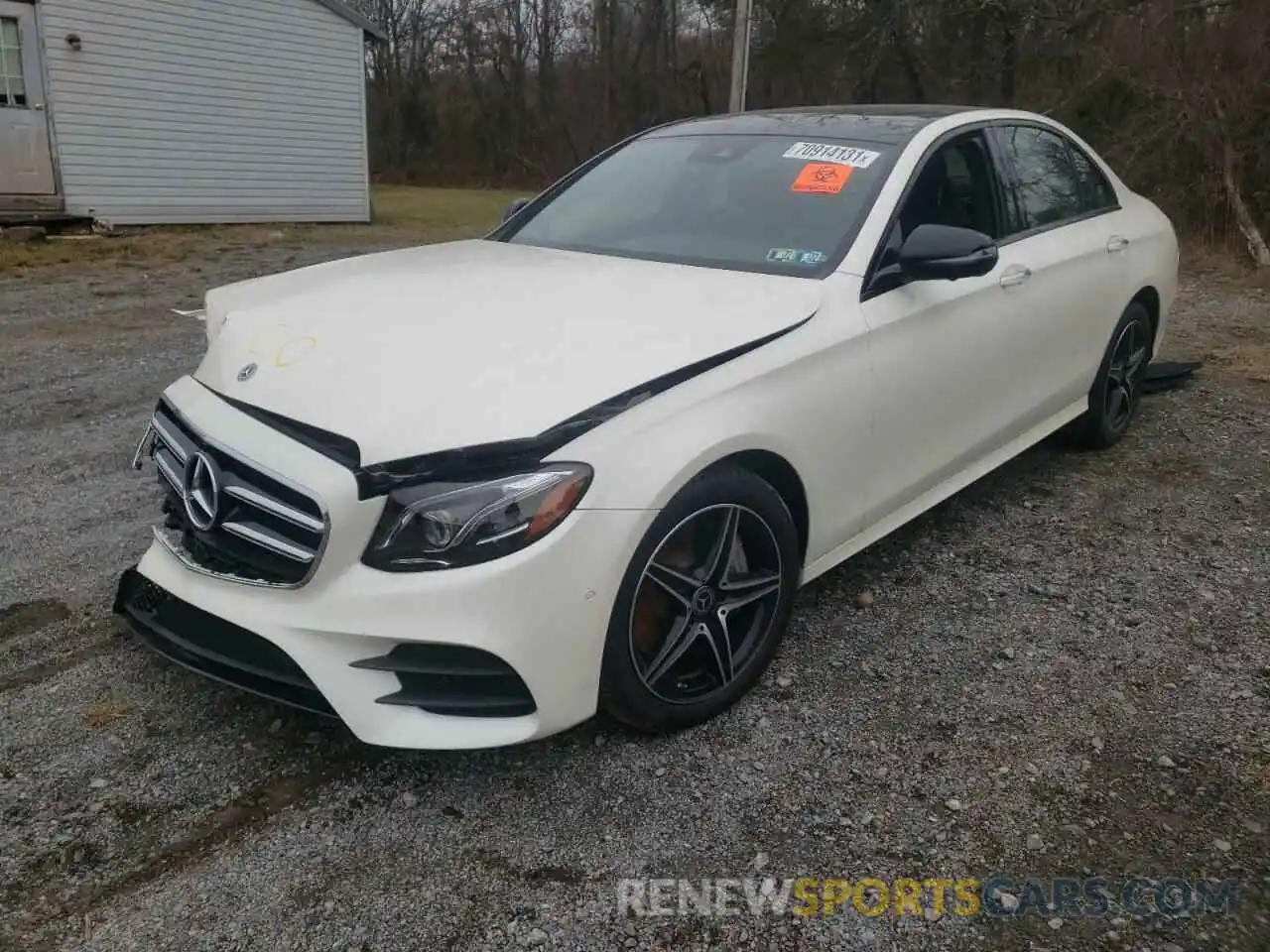 2 Photograph of a damaged car WDDZF8EB0LA708431 MERCEDES-BENZ E-CLASS 2020