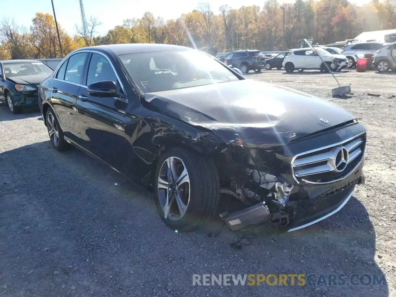 1 Photograph of a damaged car WDDZF8EB0LA708543 MERCEDES-BENZ E-CLASS 2020