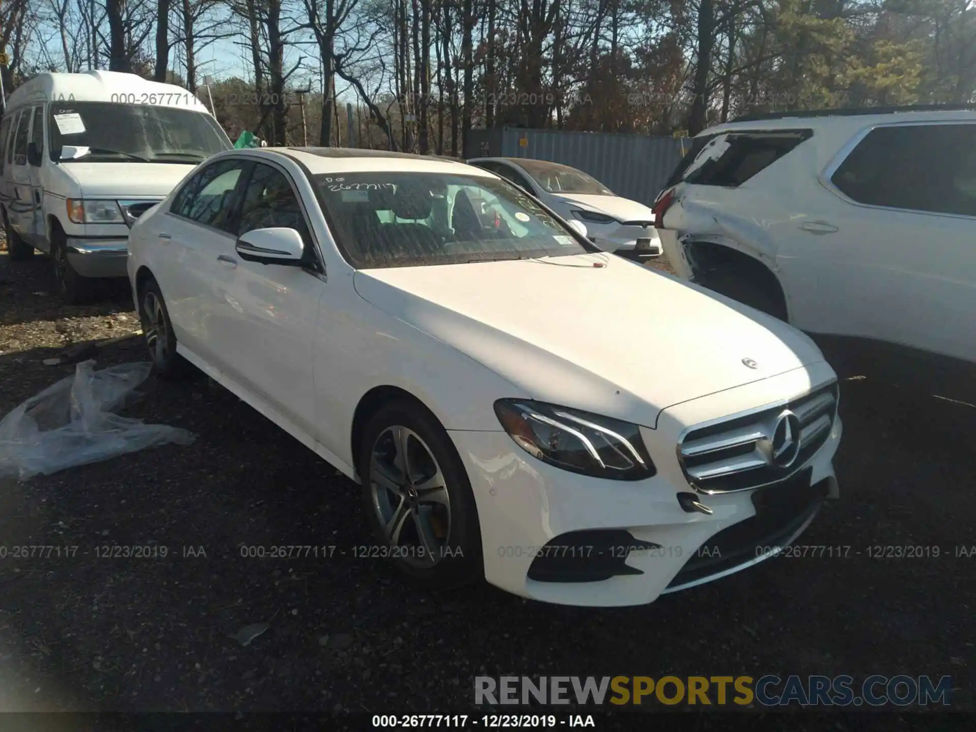 1 Photograph of a damaged car WDDZF8EB0LA721499 MERCEDES-BENZ E-CLASS 2020