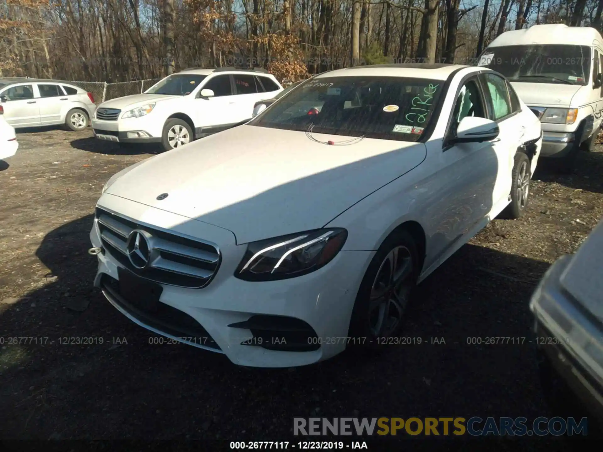 2 Photograph of a damaged car WDDZF8EB0LA721499 MERCEDES-BENZ E-CLASS 2020