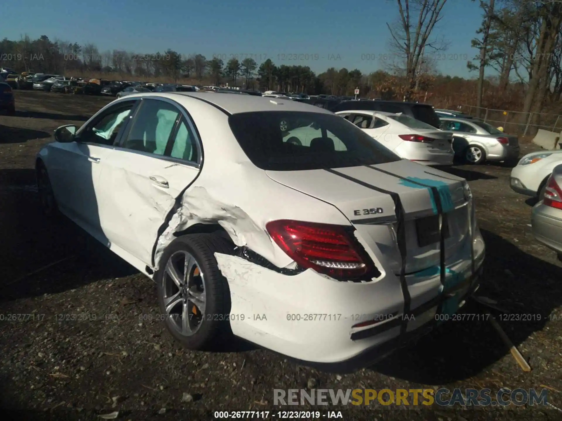 3 Photograph of a damaged car WDDZF8EB0LA721499 MERCEDES-BENZ E-CLASS 2020