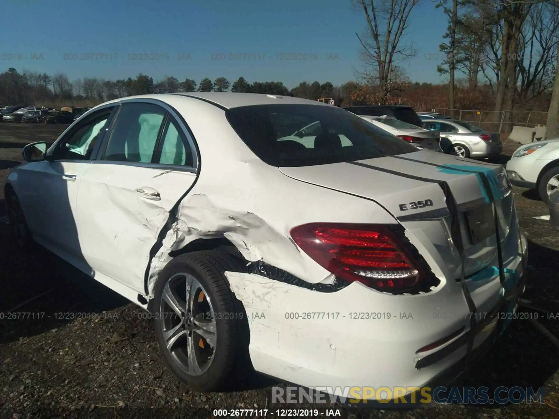 6 Photograph of a damaged car WDDZF8EB0LA721499 MERCEDES-BENZ E-CLASS 2020