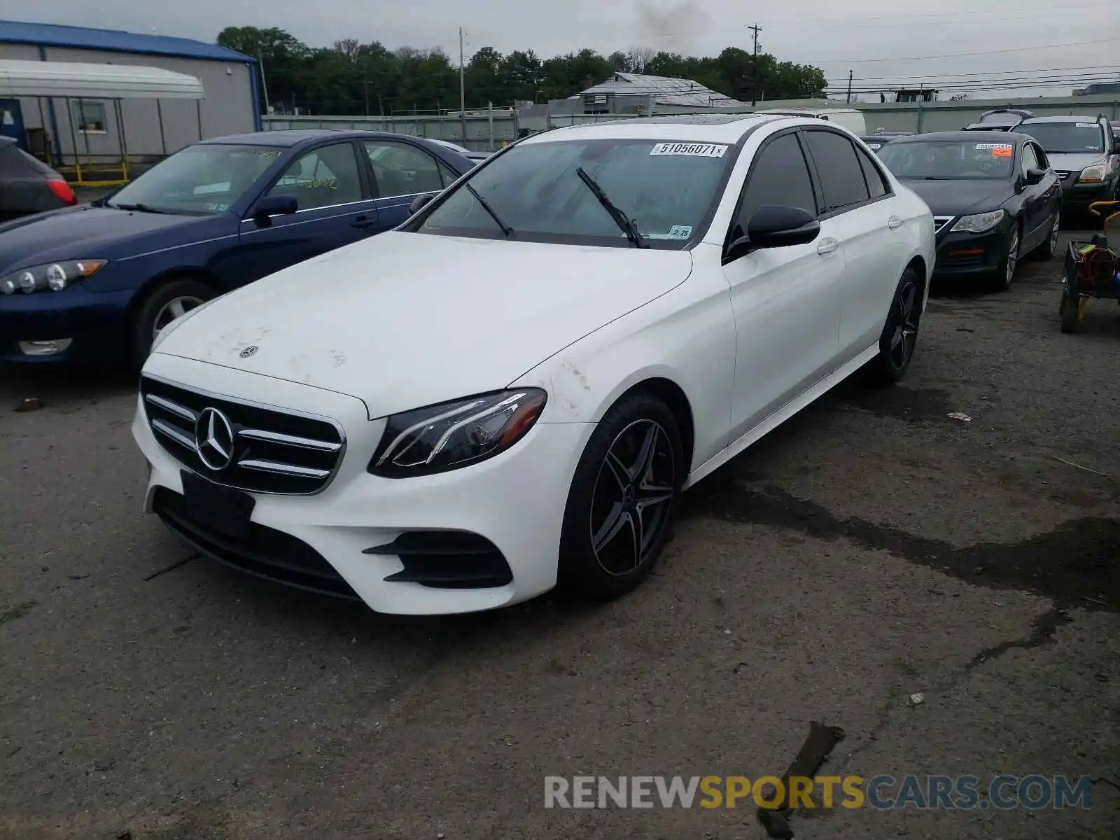 2 Photograph of a damaged car WDDZF8EB0LA745785 MERCEDES-BENZ E-CLASS 2020