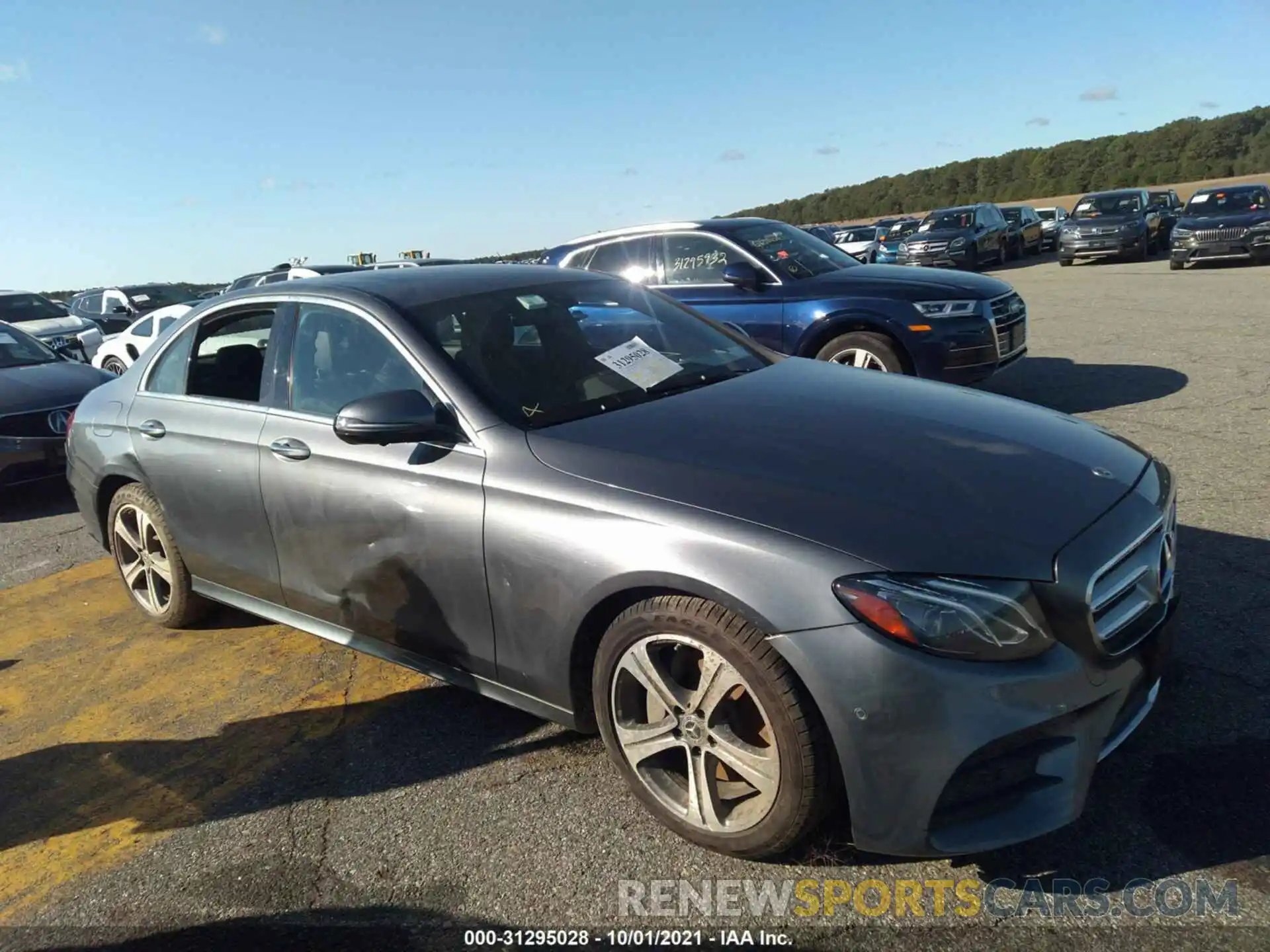 1 Photograph of a damaged car WDDZF8EB0LA746614 MERCEDES-BENZ E-CLASS 2020