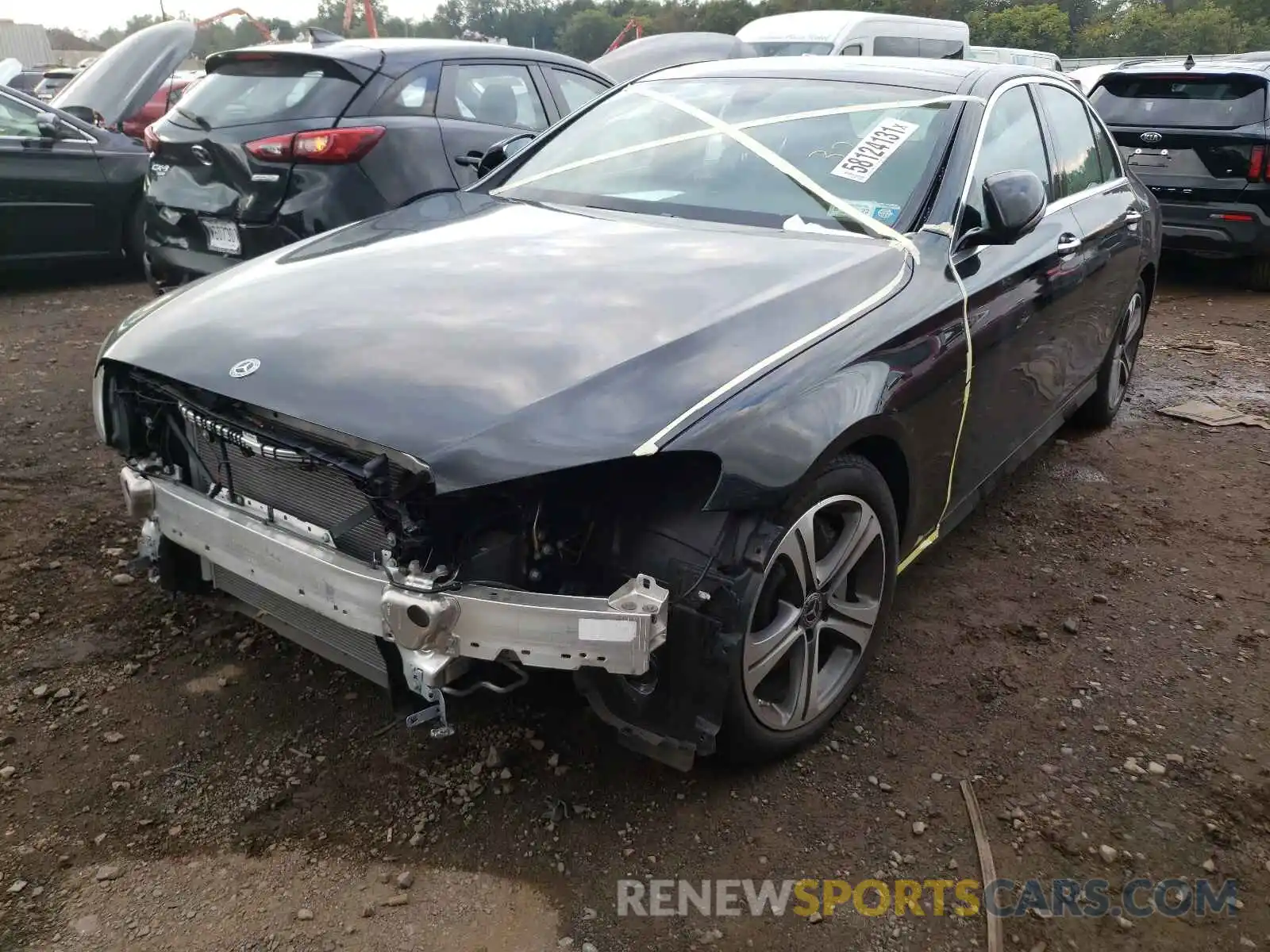 2 Photograph of a damaged car WDDZF8EB1LA712388 MERCEDES-BENZ E-CLASS 2020