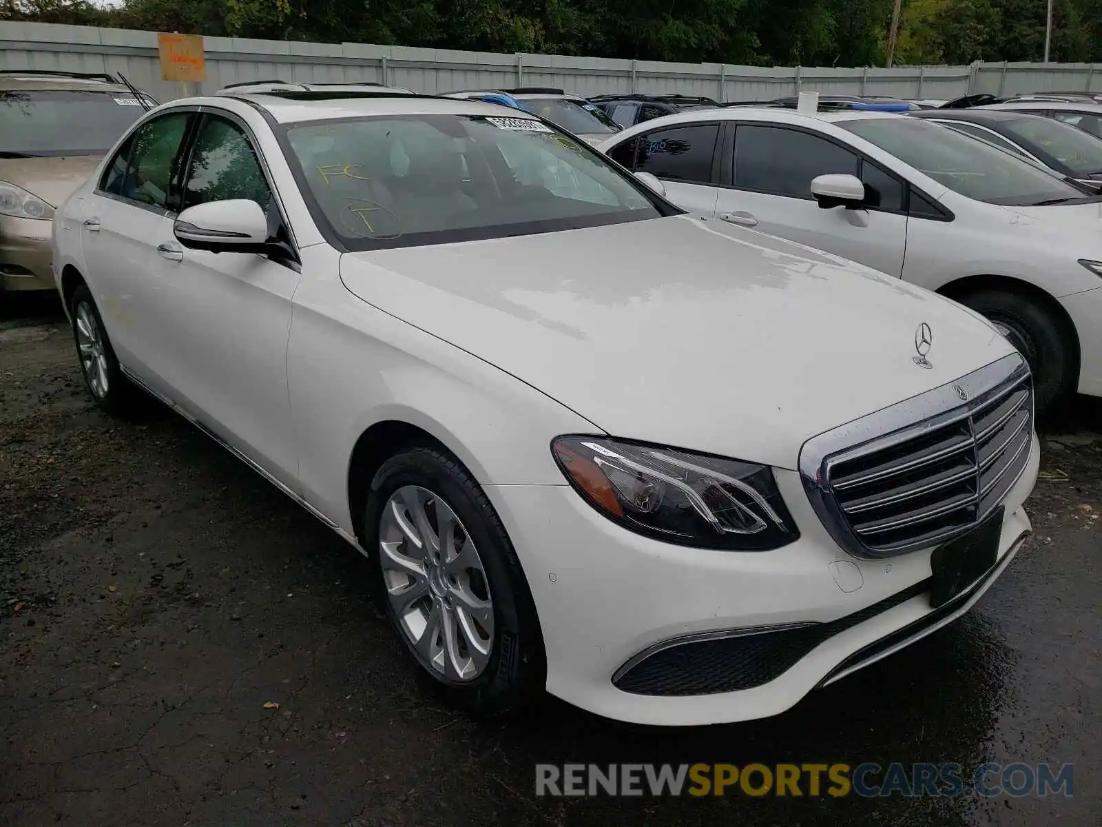 1 Photograph of a damaged car WDDZF8EB1LA734343 MERCEDES-BENZ E-CLASS 2020