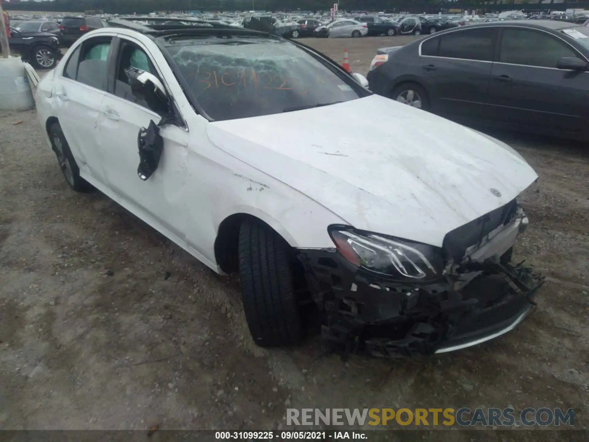 1 Photograph of a damaged car WDDZF8EB1LA747710 MERCEDES-BENZ E-CLASS 2020