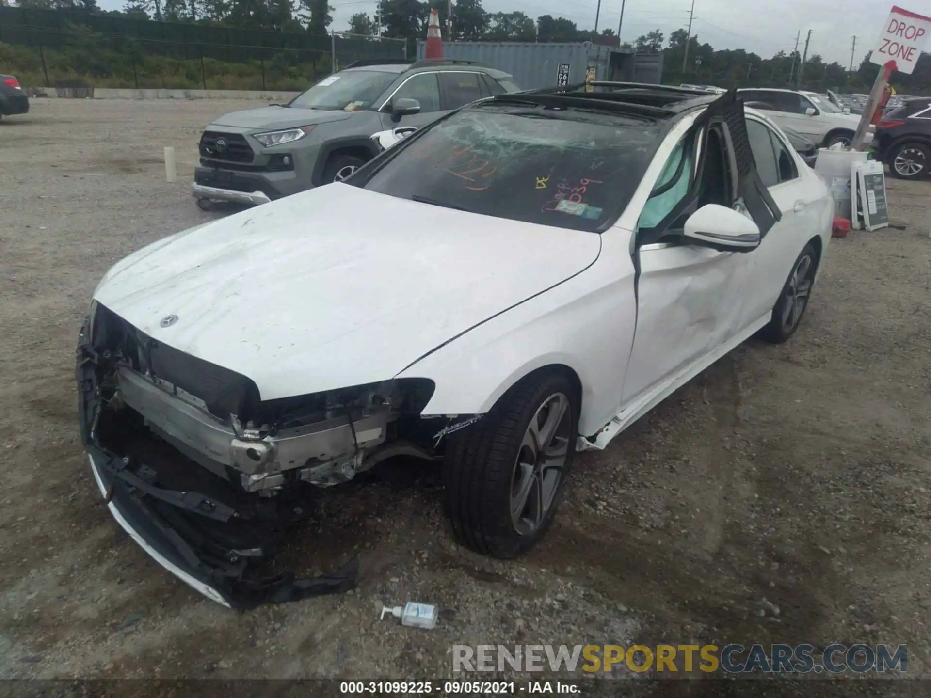 2 Photograph of a damaged car WDDZF8EB1LA747710 MERCEDES-BENZ E-CLASS 2020