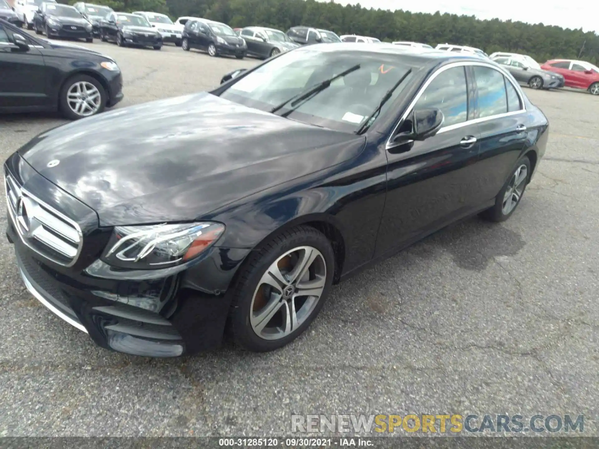 2 Photograph of a damaged car WDDZF8EB1LA750283 MERCEDES-BENZ E-CLASS 2020