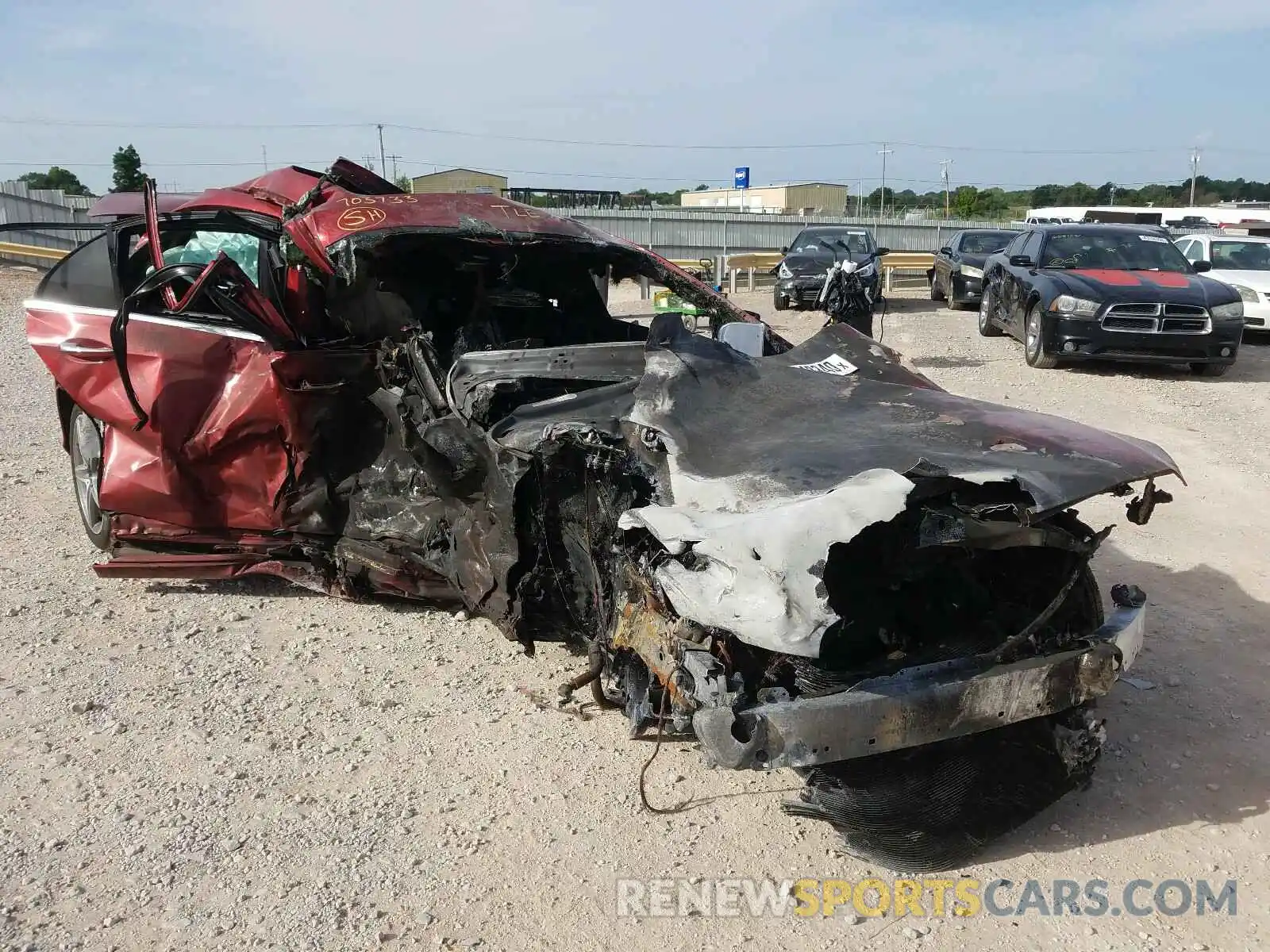 1 Photograph of a damaged car WDDZF8EB2LA703733 MERCEDES-BENZ E CLASS 2020