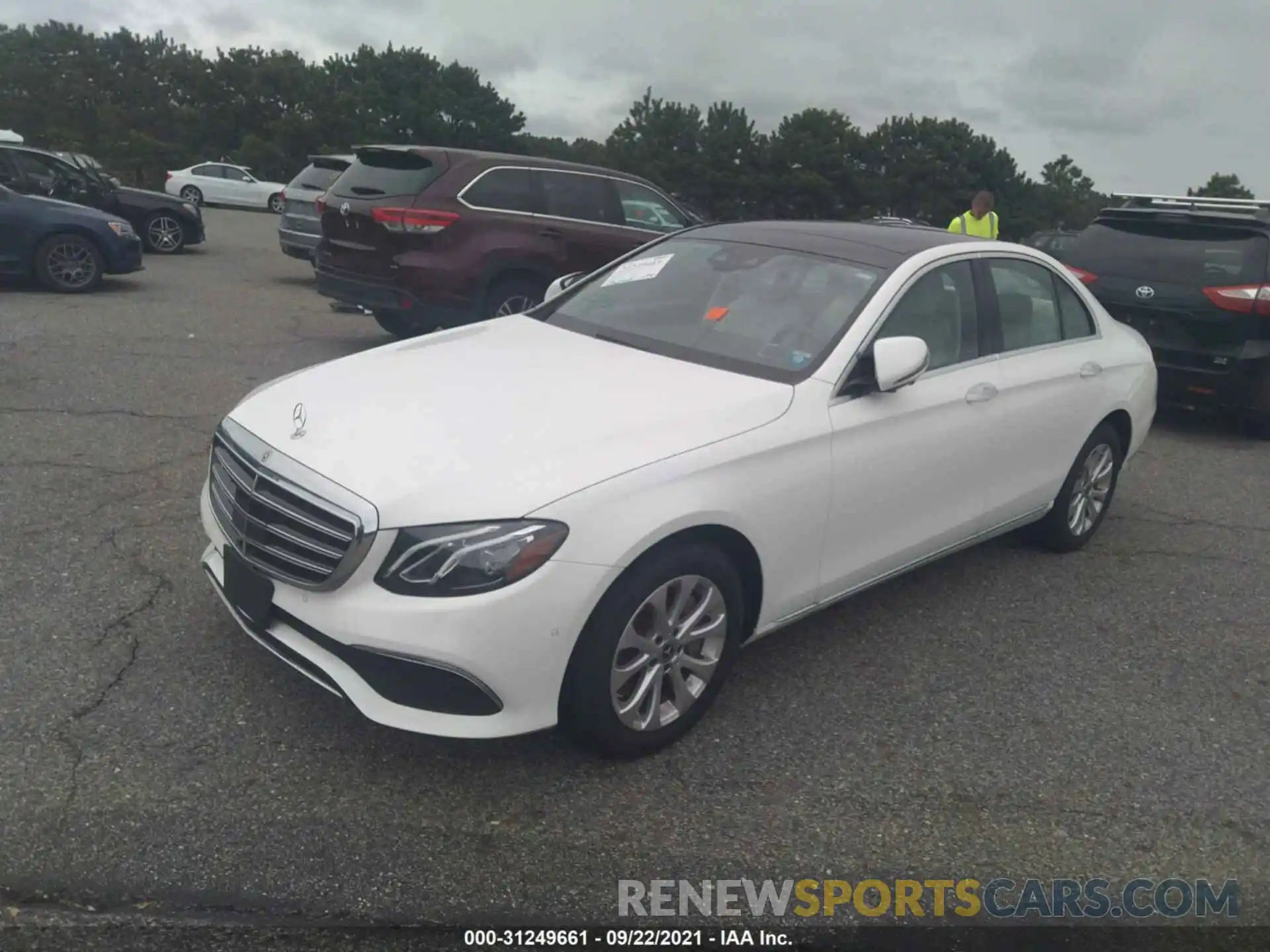 2 Photograph of a damaged car WDDZF8EB2LA740376 MERCEDES-BENZ E-CLASS 2020