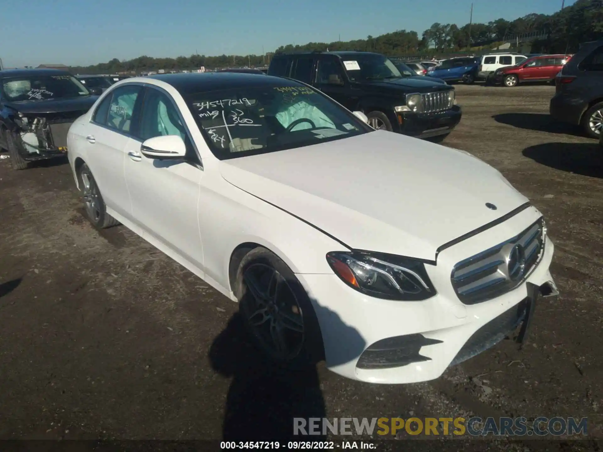 1 Photograph of a damaged car WDDZF8EB2LA741141 MERCEDES-BENZ E-CLASS 2020