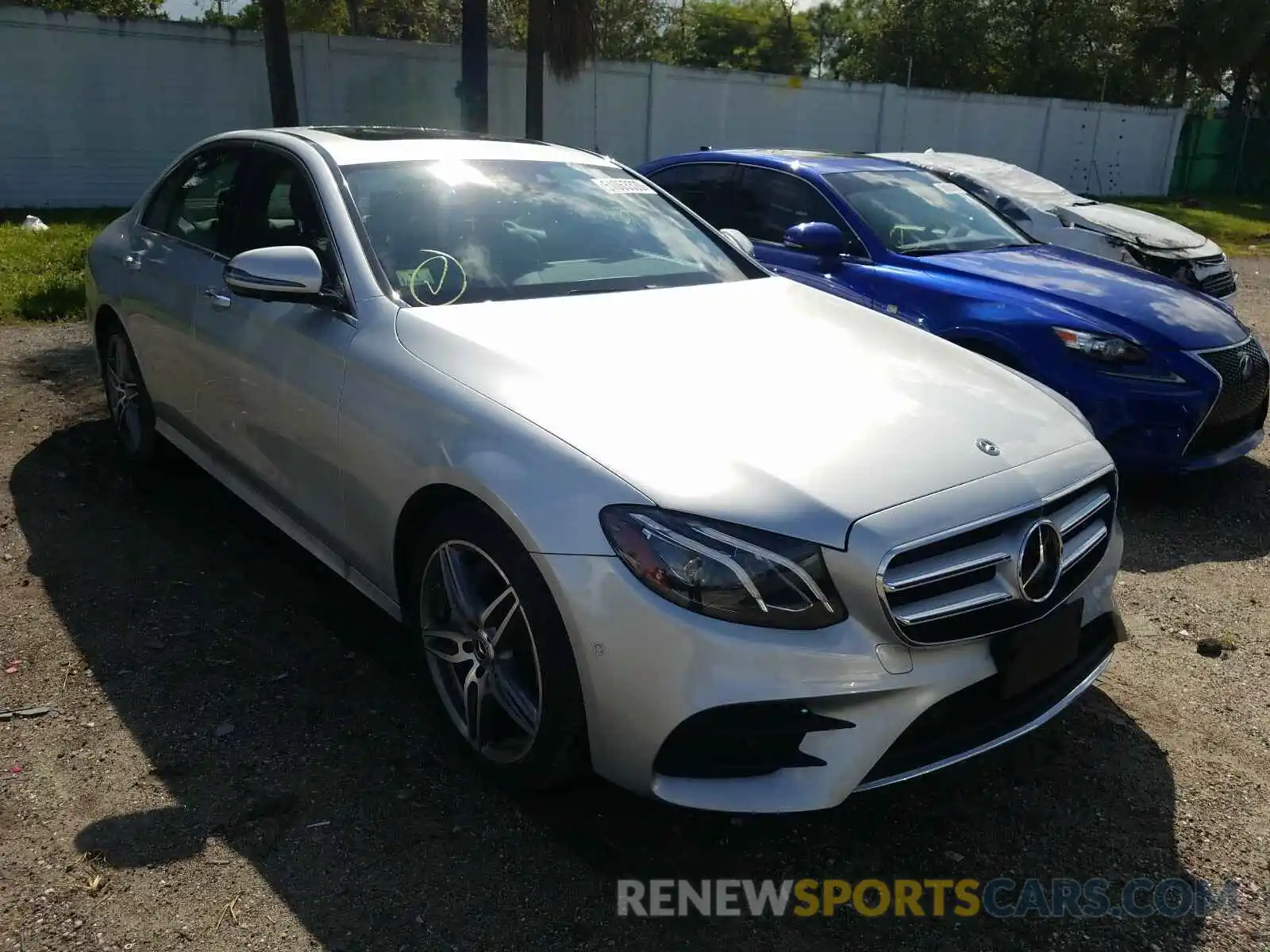 1 Photograph of a damaged car WDDZF8EB2LA750468 MERCEDES-BENZ E CLASS 2020