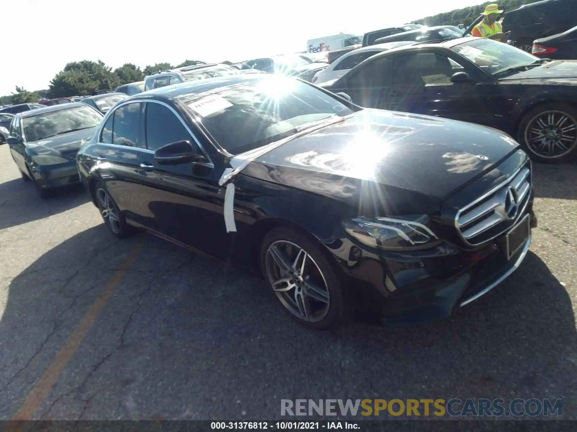 1 Photograph of a damaged car WDDZF8EB3LA718192 MERCEDES-BENZ E-CLASS 2020