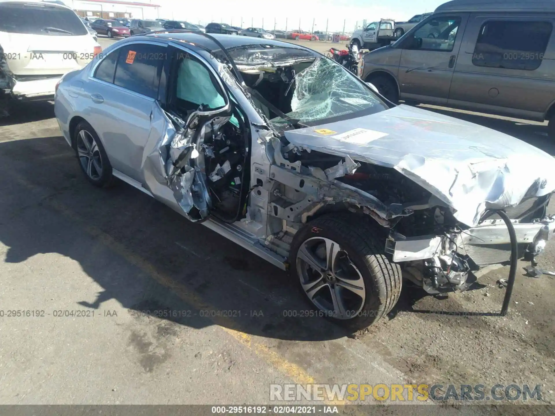 6 Photograph of a damaged car WDDZF8EB4LA751914 MERCEDES-BENZ E-CLASS 2020