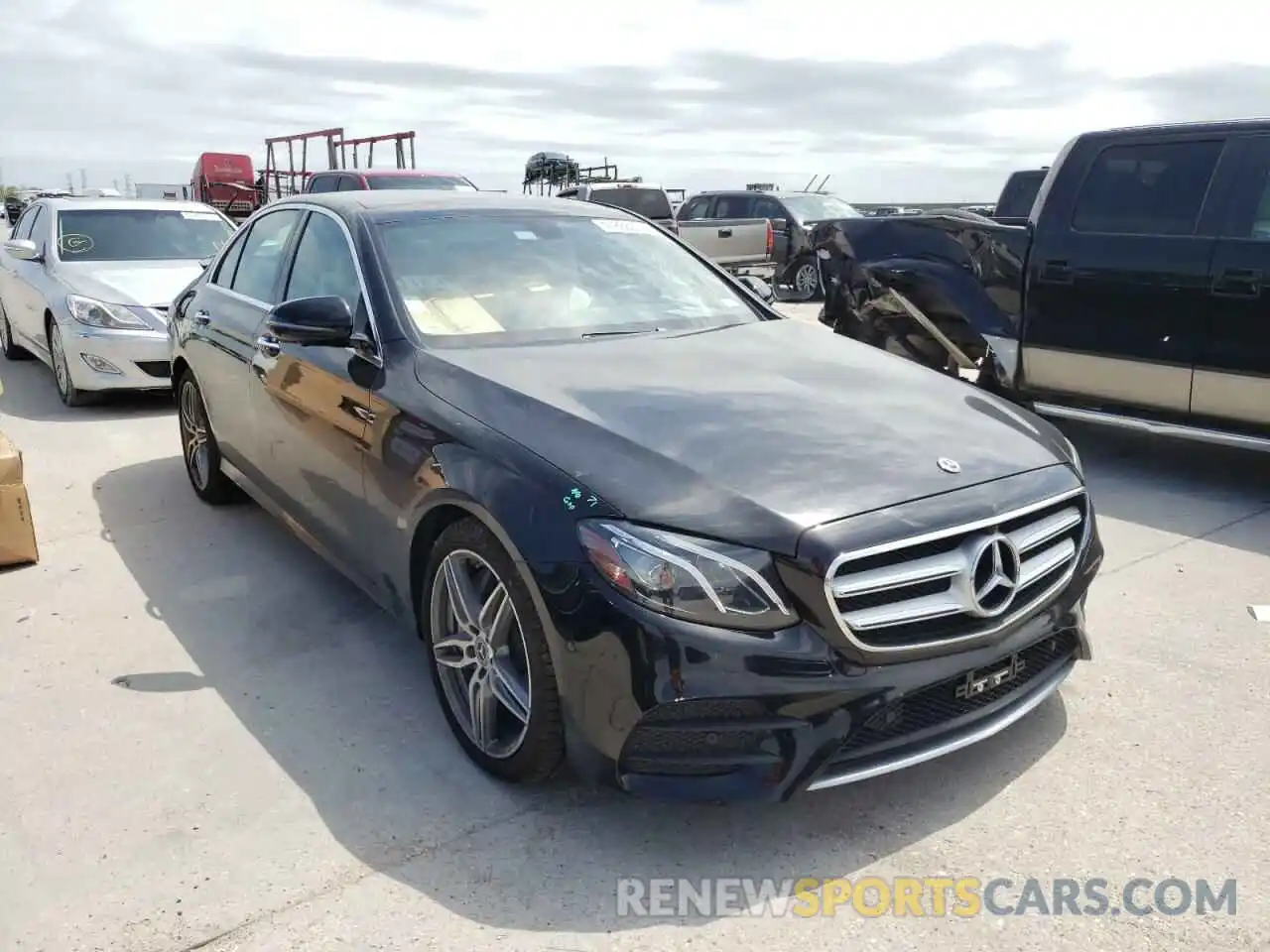 1 Photograph of a damaged car WDDZF8EB4LA754182 MERCEDES-BENZ E-CLASS 2020