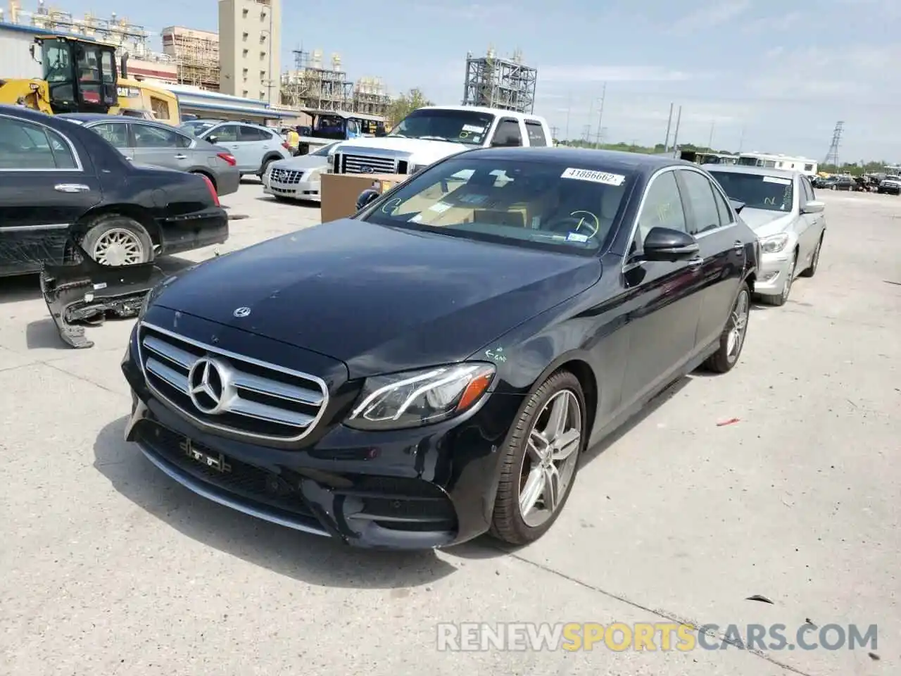 2 Photograph of a damaged car WDDZF8EB4LA754182 MERCEDES-BENZ E-CLASS 2020