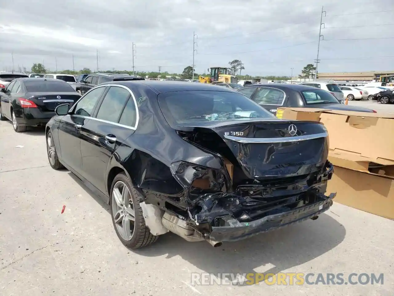 3 Photograph of a damaged car WDDZF8EB4LA754182 MERCEDES-BENZ E-CLASS 2020