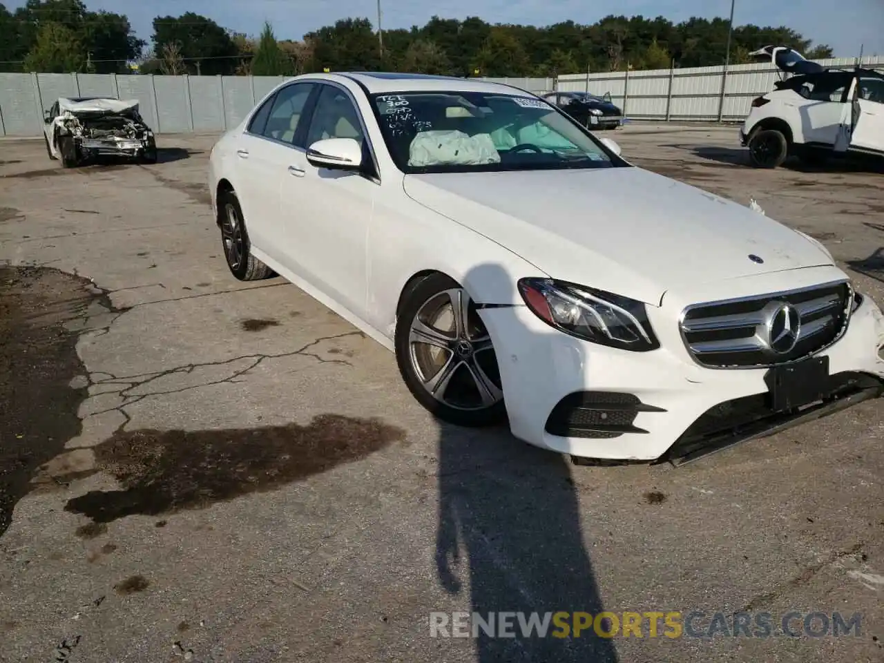 1 Photograph of a damaged car WDDZF8EB5LA704908 MERCEDES-BENZ E-CLASS 2020