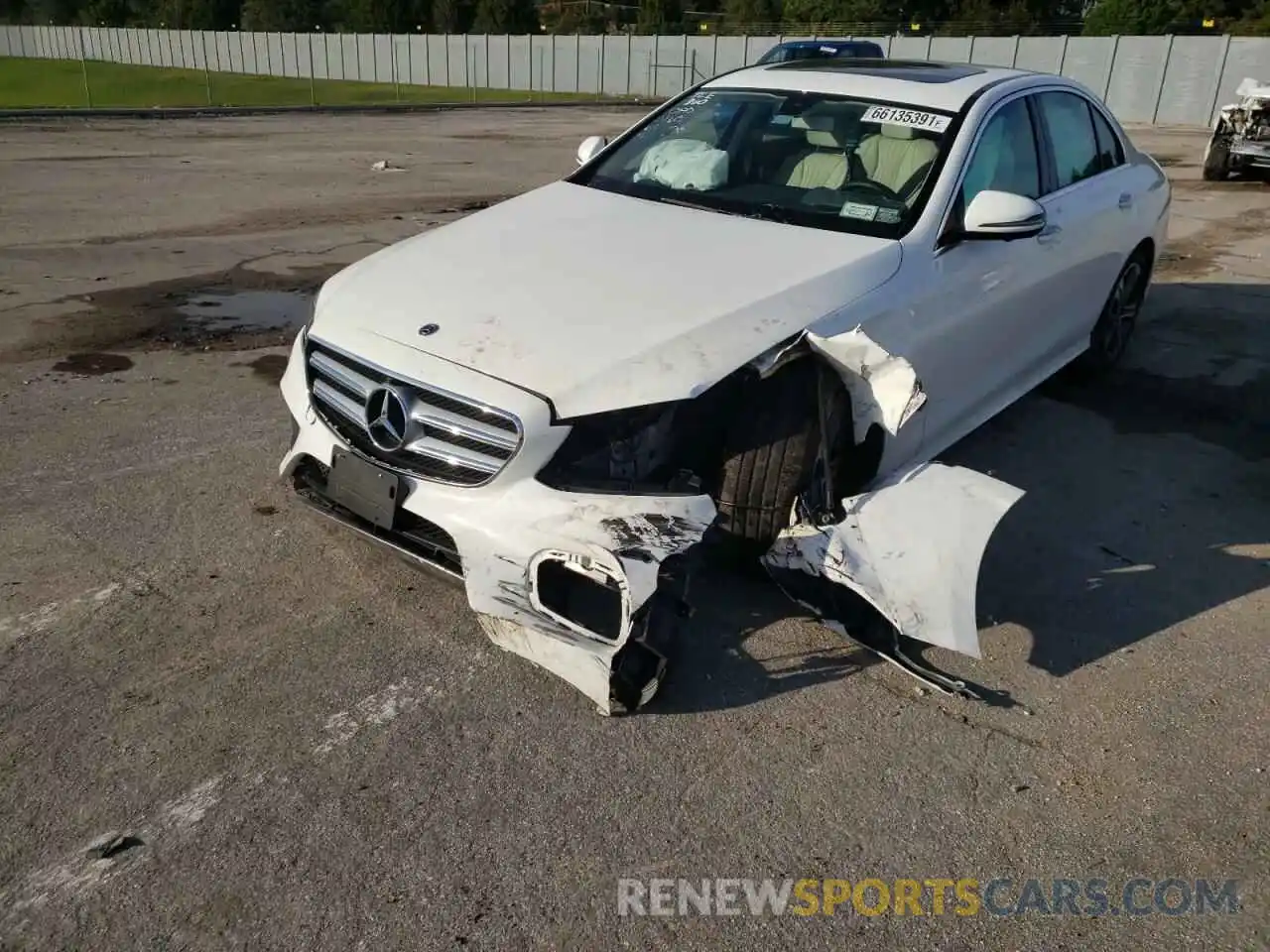 2 Photograph of a damaged car WDDZF8EB5LA704908 MERCEDES-BENZ E-CLASS 2020