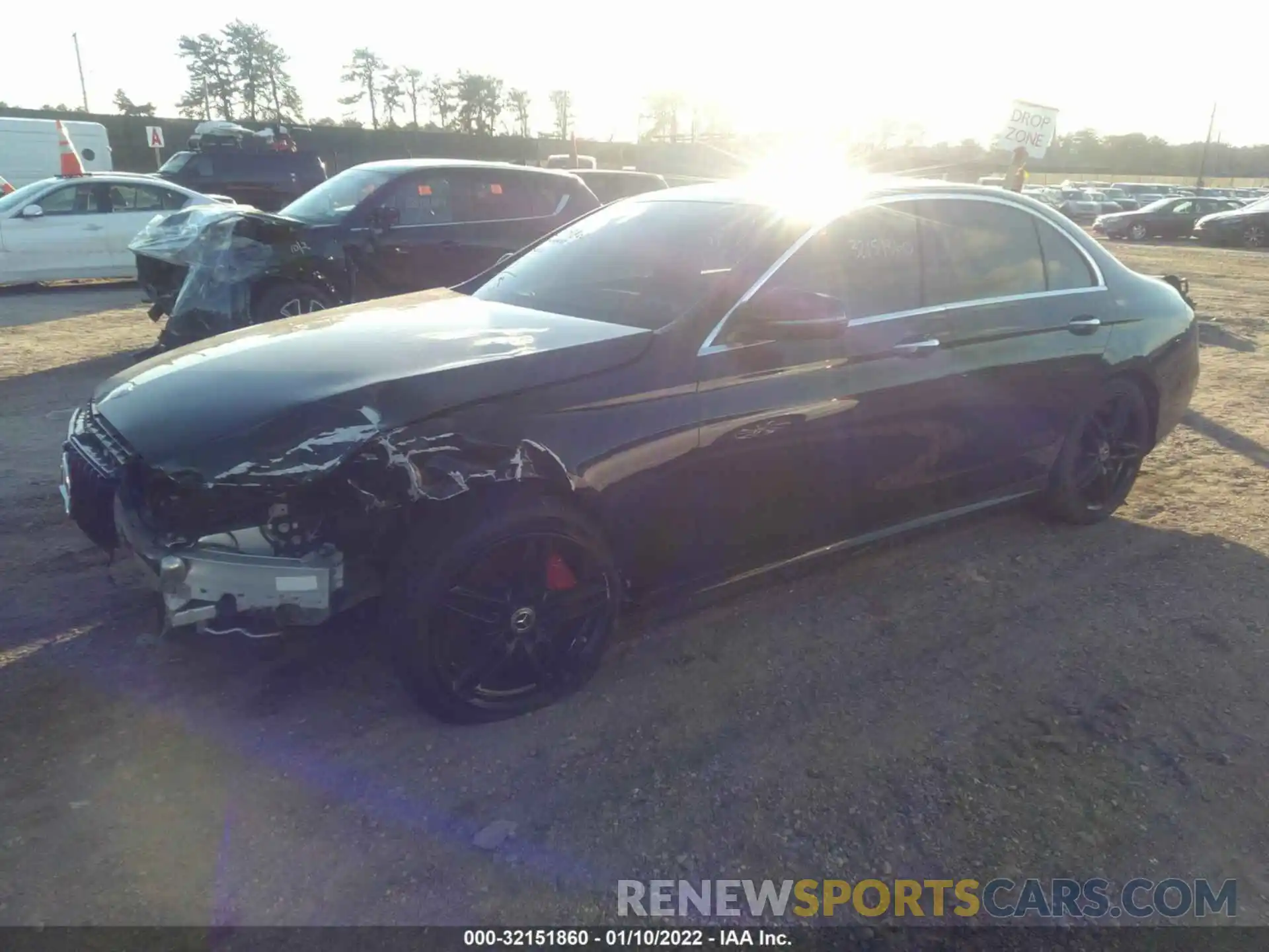 2 Photograph of a damaged car WDDZF8EB5LA735849 MERCEDES-BENZ E-CLASS 2020