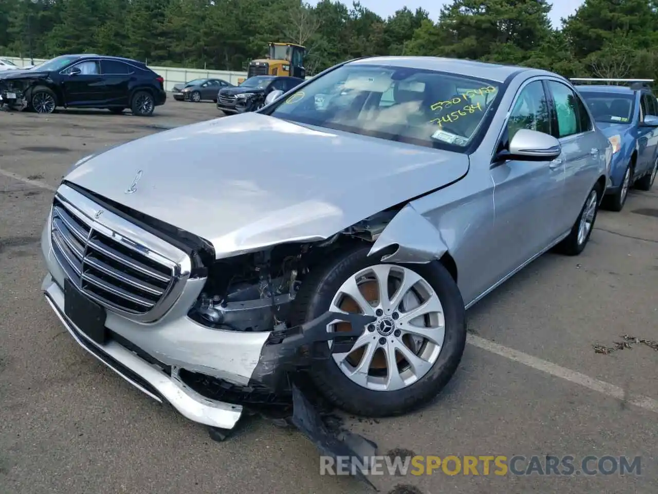 2 Photograph of a damaged car WDDZF8EB5LA745684 MERCEDES-BENZ E-CLASS 2020