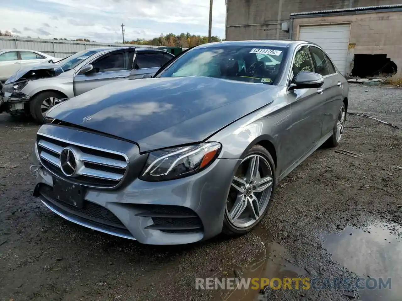 2 Photograph of a damaged car WDDZF8EB6LA709583 MERCEDES-BENZ E-CLASS 2020