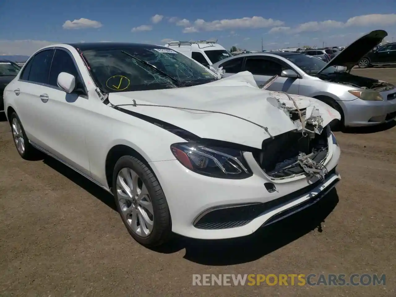 1 Photograph of a damaged car WDDZF8EB6LA712144 MERCEDES-BENZ E-CLASS 2020