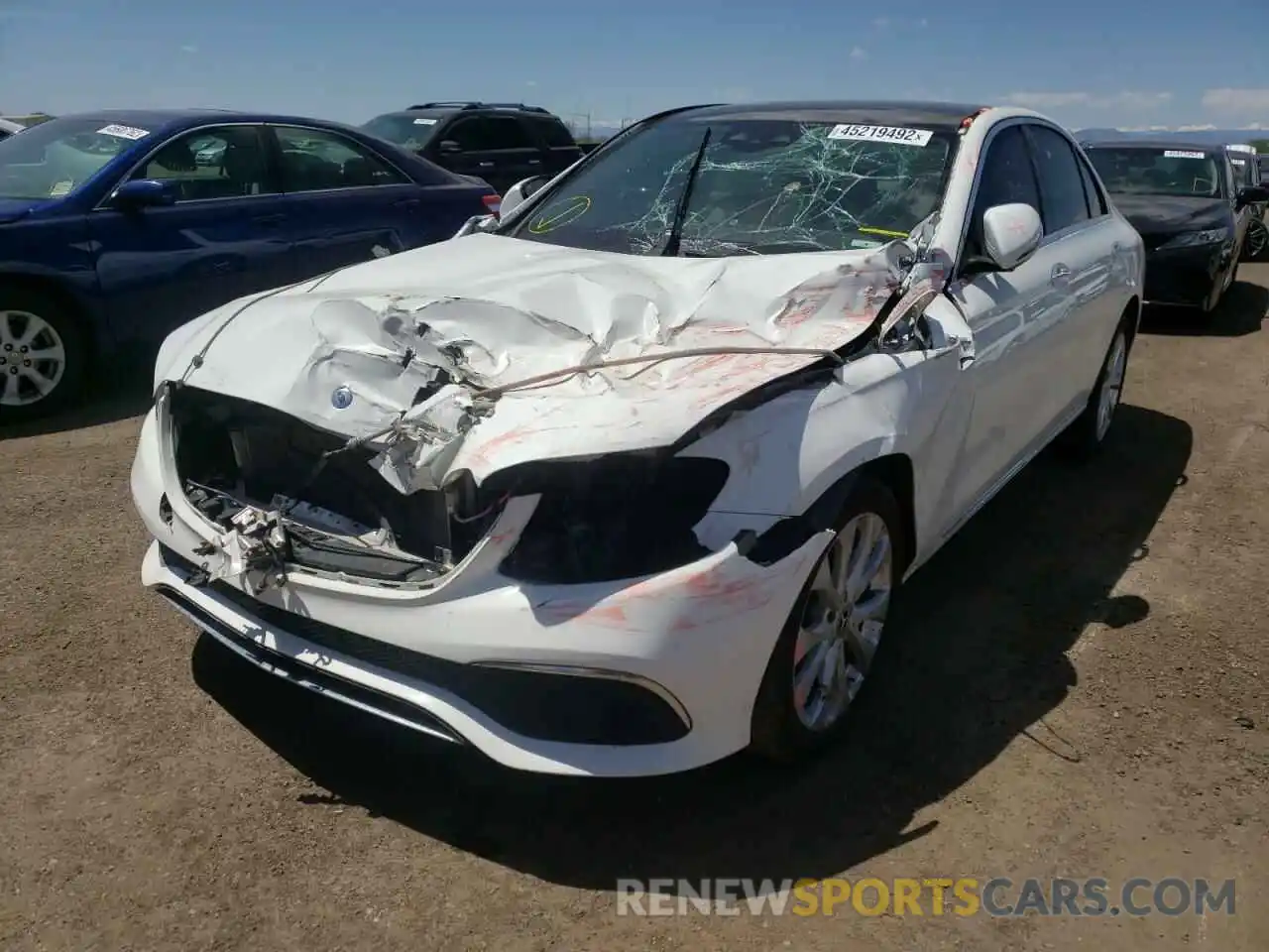 2 Photograph of a damaged car WDDZF8EB6LA712144 MERCEDES-BENZ E-CLASS 2020