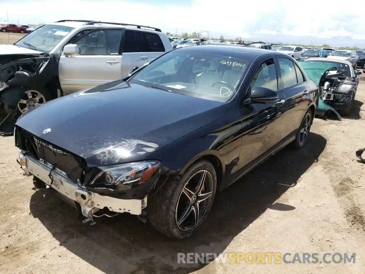 2 Photograph of a damaged car WDDZF8EB6LA713181 MERCEDES-BENZ E-CLASS 2020