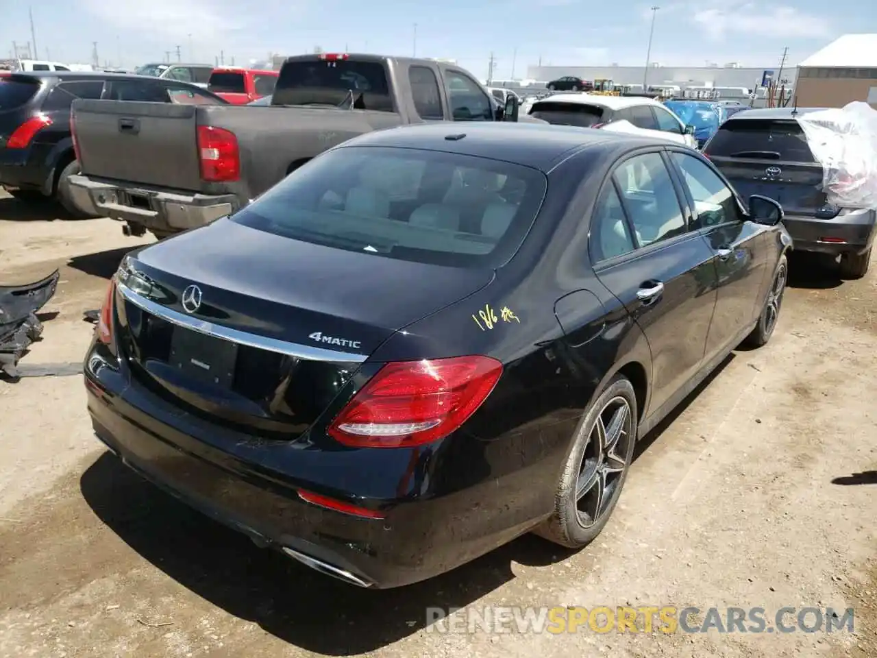 4 Photograph of a damaged car WDDZF8EB6LA713181 MERCEDES-BENZ E-CLASS 2020