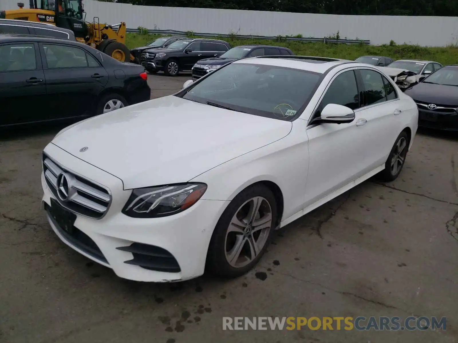 2 Photograph of a damaged car WDDZF8EB6LA713990 MERCEDES-BENZ E-CLASS 2020