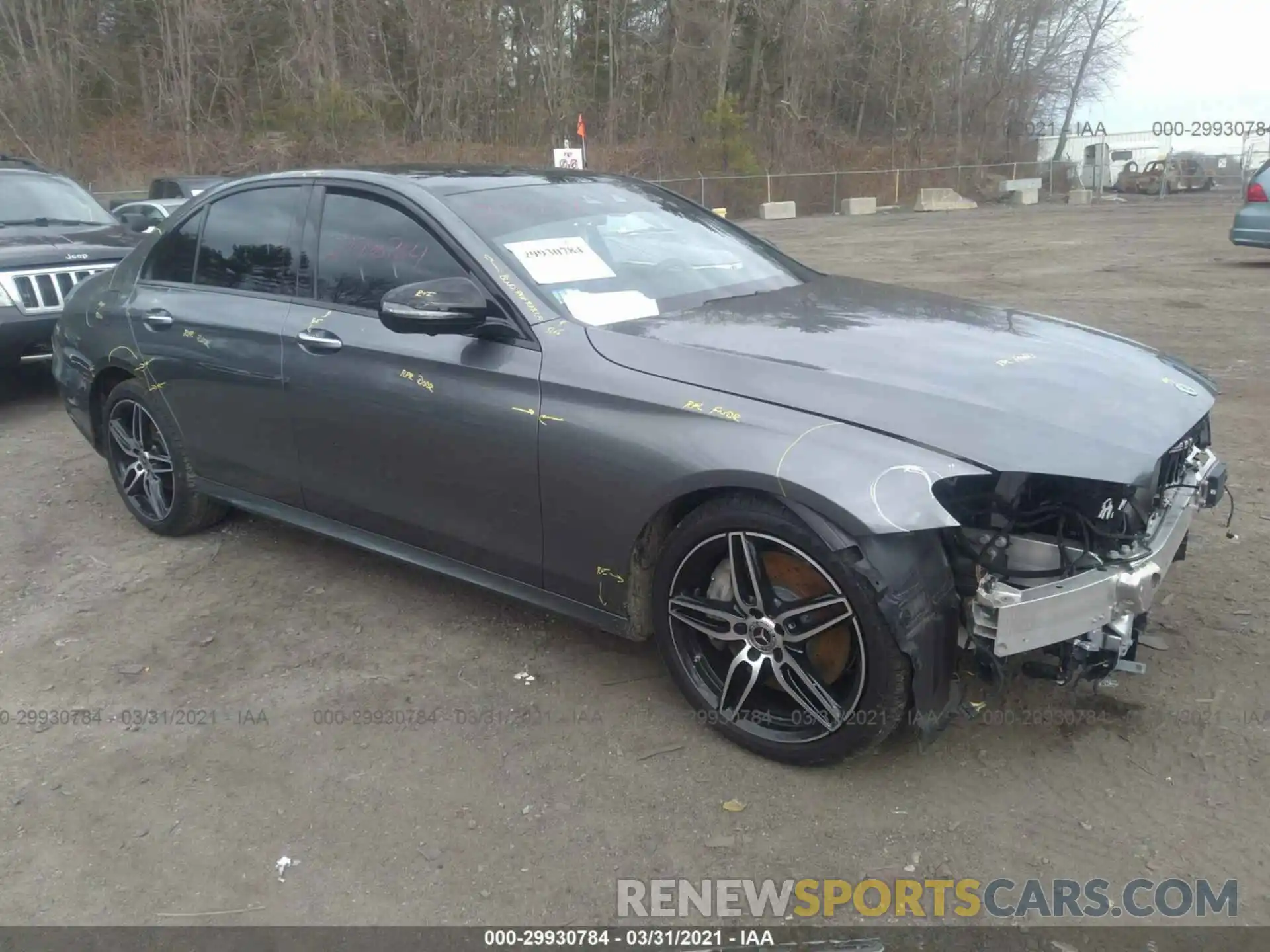 1 Photograph of a damaged car WDDZF8EB6LA714489 MERCEDES-BENZ E-CLASS 2020