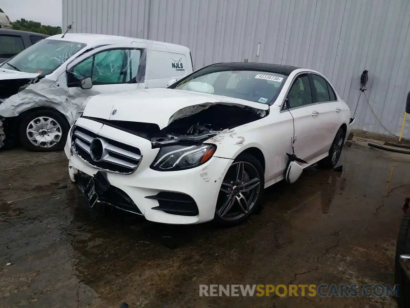 2 Photograph of a damaged car WDDZF8EB6LA719871 MERCEDES-BENZ E CLASS 2020