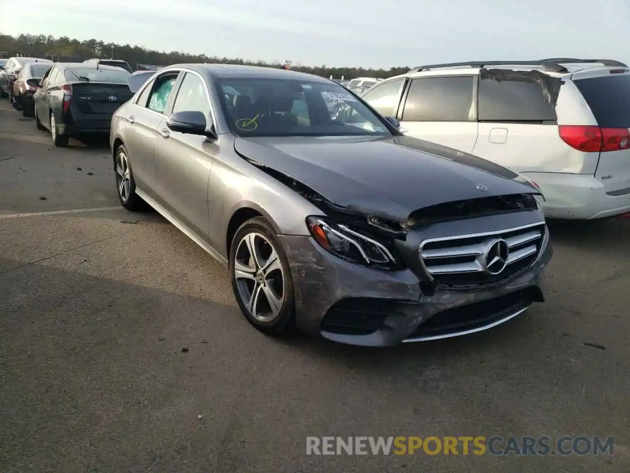 1 Photograph of a damaged car WDDZF8EB6LA746066 MERCEDES-BENZ E-CLASS 2020