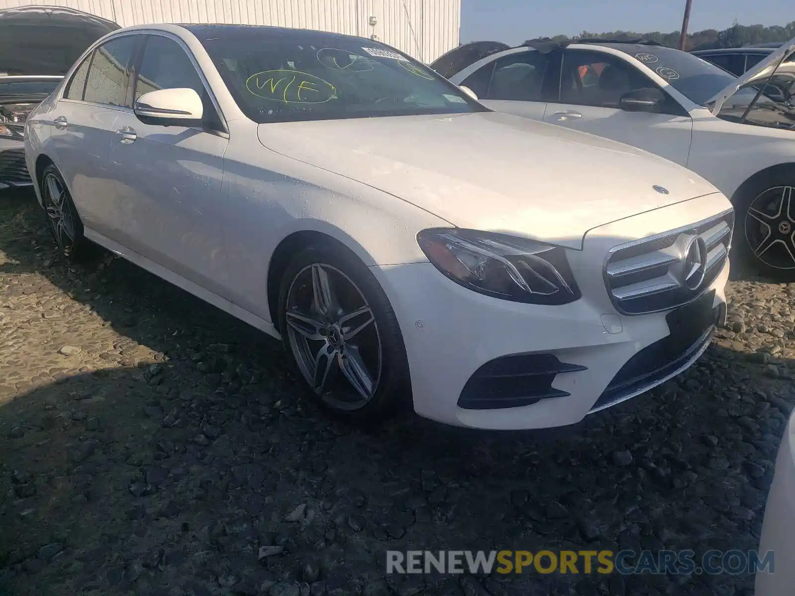 1 Photograph of a damaged car WDDZF8EB6LA747895 MERCEDES-BENZ E-CLASS 2020