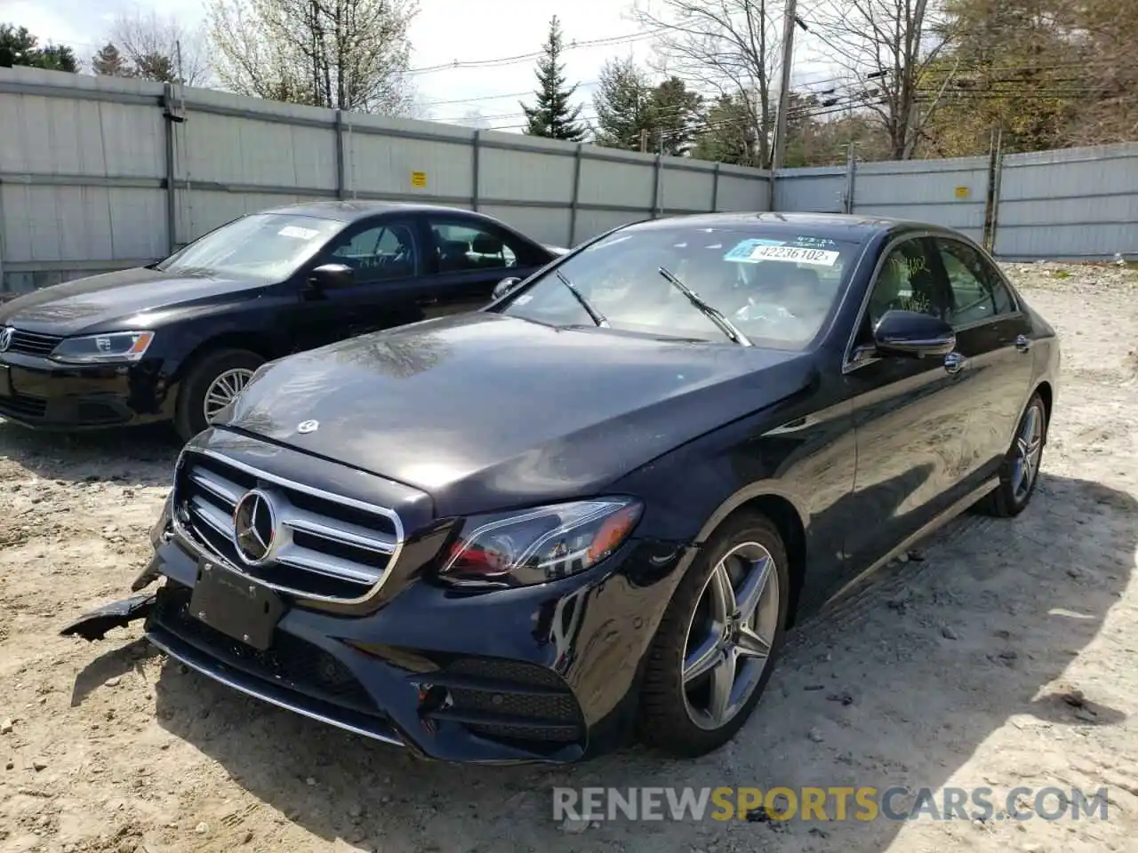 2 Photograph of a damaged car WDDZF8EB7LA707261 MERCEDES-BENZ E-CLASS 2020