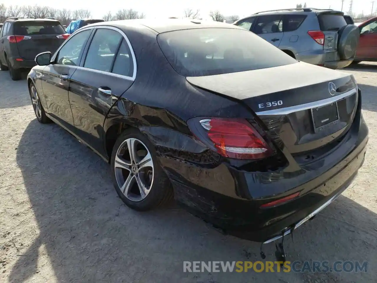 3 Photograph of a damaged car WDDZF8EB7LA707812 MERCEDES-BENZ E-CLASS 2020