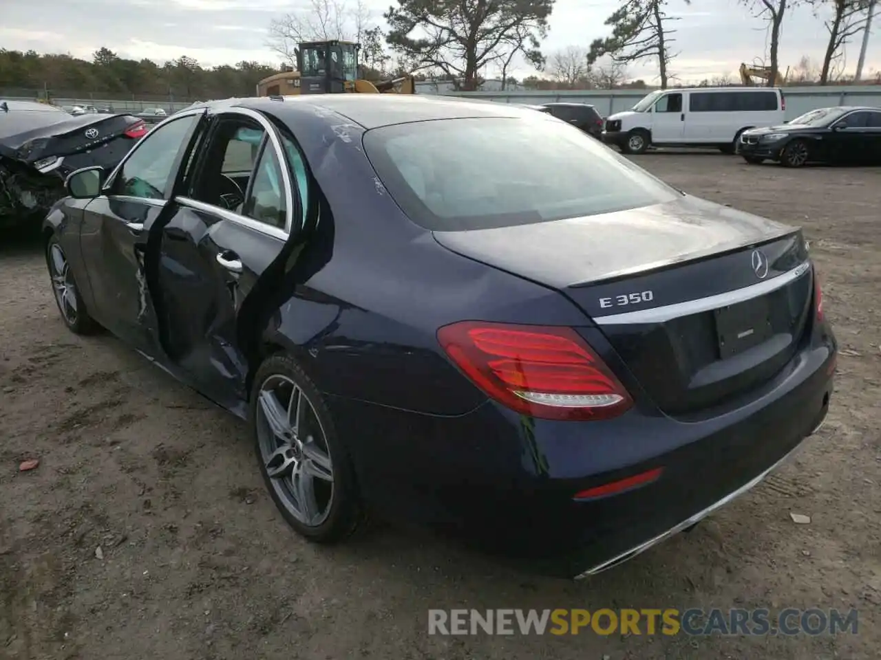 3 Photograph of a damaged car WDDZF8EB7LA711147 MERCEDES-BENZ E-CLASS 2020