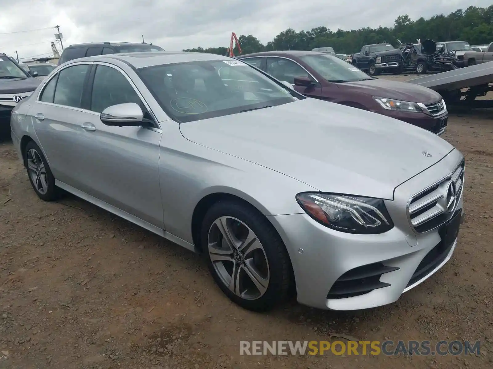 1 Photograph of a damaged car WDDZF8EB7LA732600 MERCEDES-BENZ E CLASS 2020