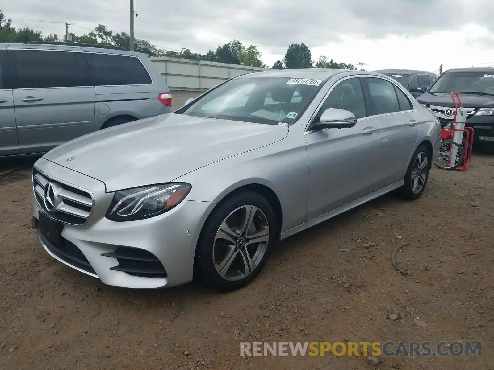 2 Photograph of a damaged car WDDZF8EB7LA732600 MERCEDES-BENZ E CLASS 2020