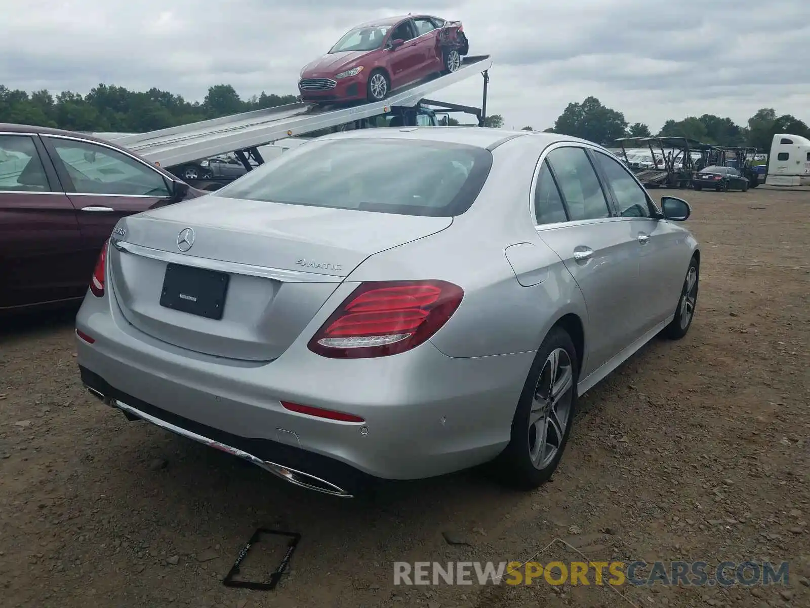 4 Photograph of a damaged car WDDZF8EB7LA732600 MERCEDES-BENZ E CLASS 2020