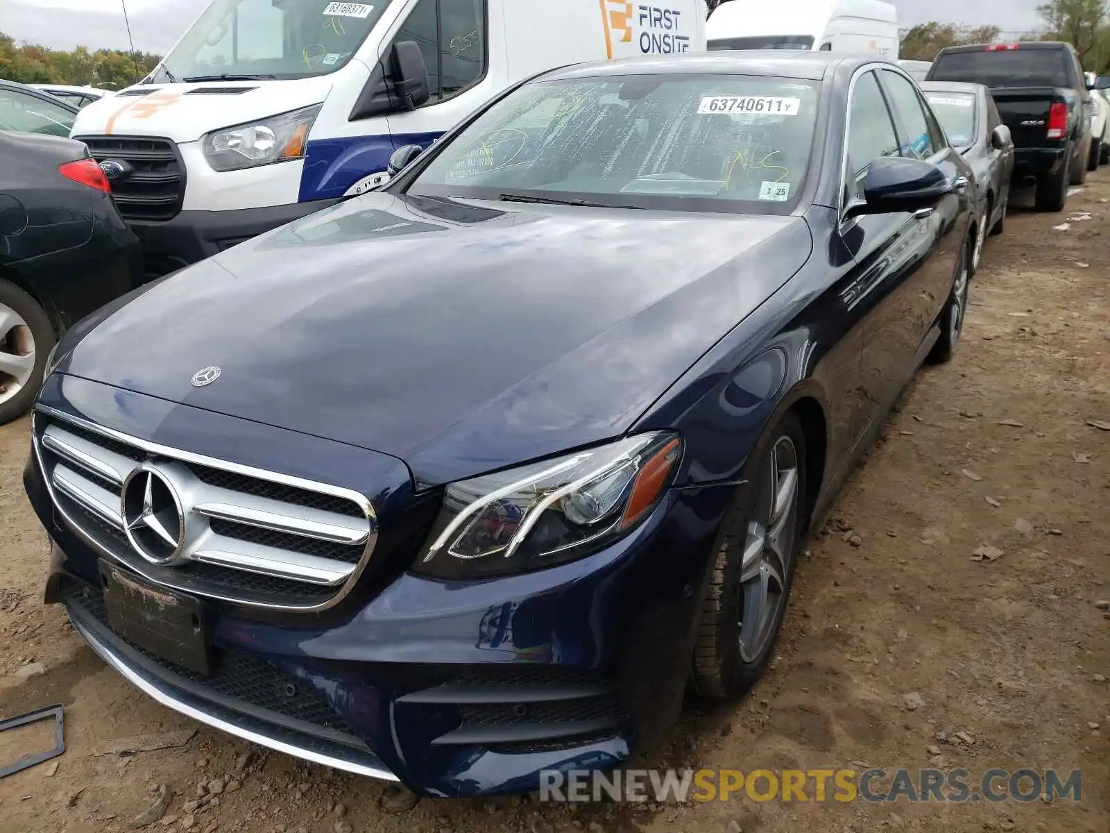 2 Photograph of a damaged car WDDZF8EB7LA750966 MERCEDES-BENZ E-CLASS 2020