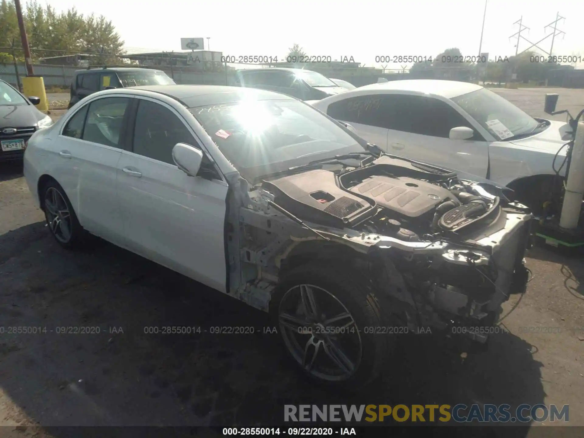 1 Photograph of a damaged car WDDZF8EB8LA731004 MERCEDES-BENZ E-CLASS 2020